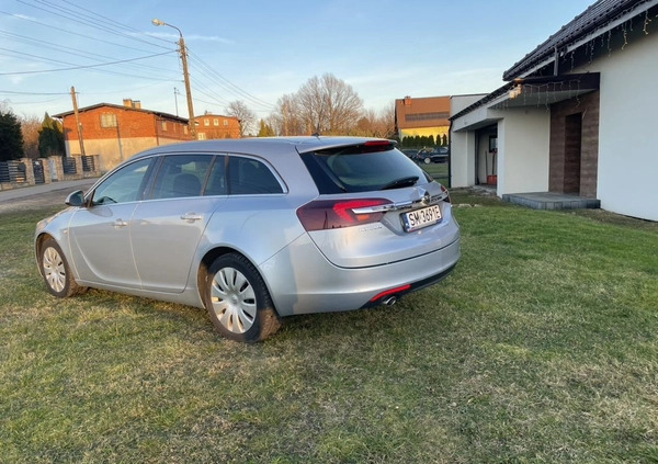 Opel Insignia cena 35000 przebieg: 184000, rok produkcji 2016 z Mysłowice małe 154